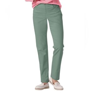 Appleseed's Petites Green Straight Leg Women's Jeans Size 6P